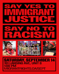 sudbury, Immigration, Protest, canada